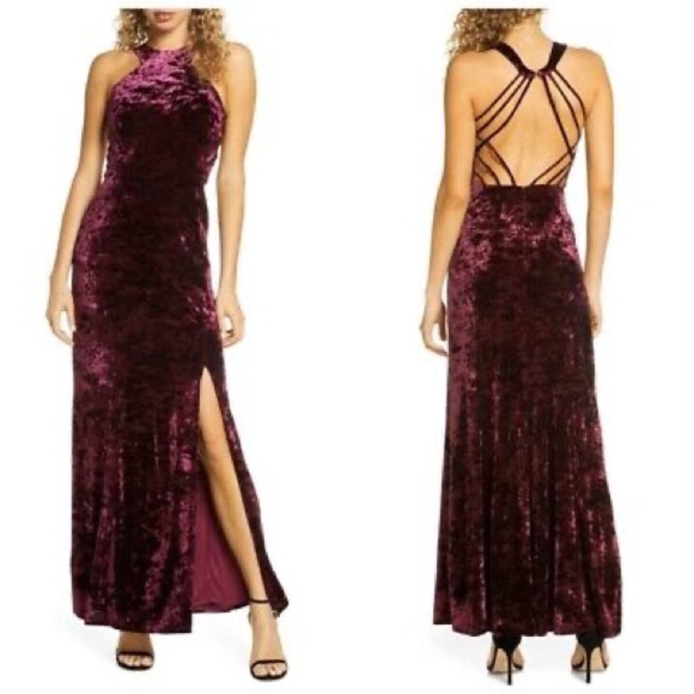 Morgan and Co Velvet Dress